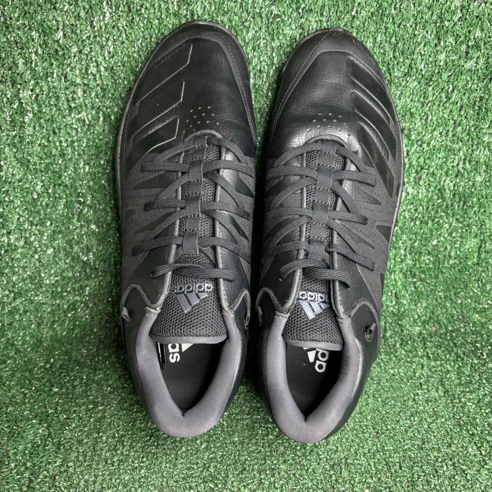 Adidas Speed Team Turf Baseball Cleats G27677 Athletic Shoes Black Mens Size 11